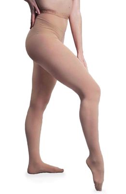 nude barre 7 AM Opaque Footed Tights in 7Am