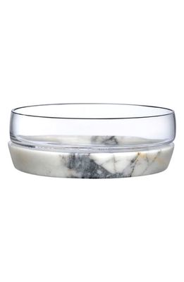 NUDE Chill Crystal & Marble Bowl in Clear
