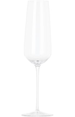NUDE Glass Stem Zero Flute Champagne Glass