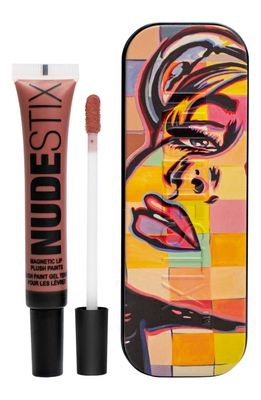 NUDESTIX Magnetic Lip Plush Paints Lip Color in Bahama Mama