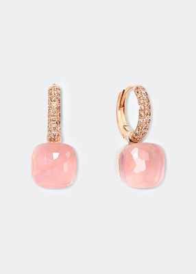 Nudo Pink Doublet Drop Earrings