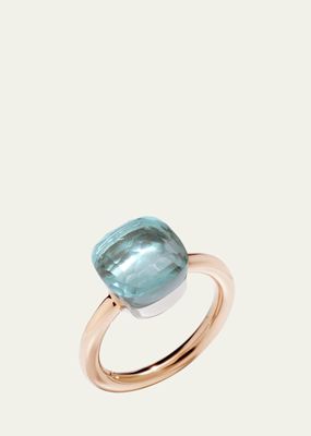 Nudo Solitaire Ring with Sky Blue Topaz