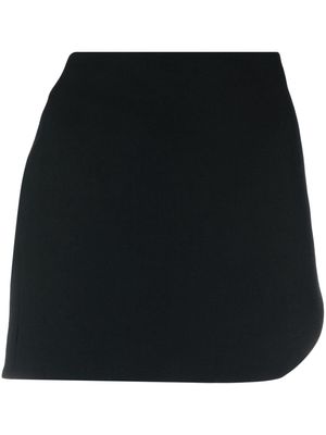 Nuè Amber asymmetric skirt - Black