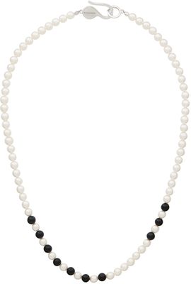 Numbering White & Black #7733 Necklace
