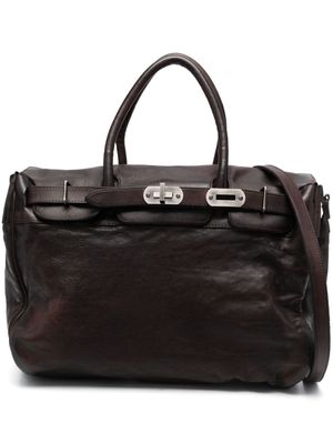 Numero 10 Richmond leather tote bag - Brown