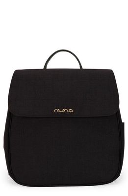 Nuna Diaper Changing Backpack & Insulated Bottle Case in Caviar
