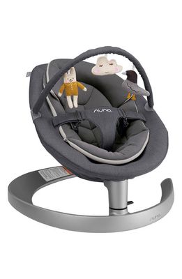 Nuna LEAF grow Baby Seat with Toy Bar in Granite