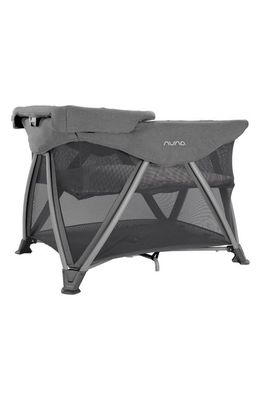 Nuna SENA Aire Playard & Travel Crib in Granite