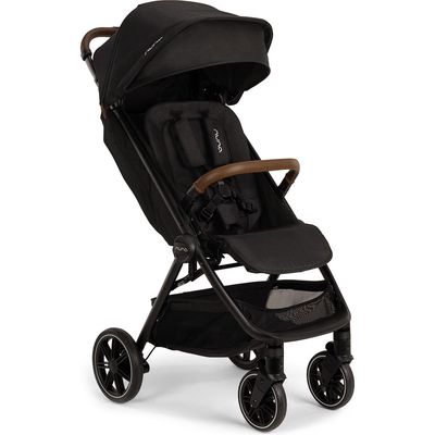 Nuna TRVL™ LX Compact Stroller in Caviar 