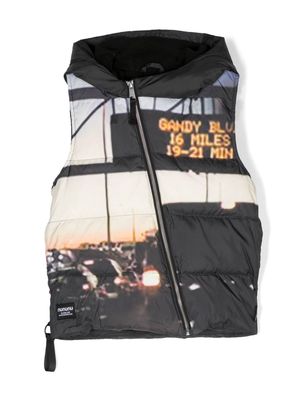 Nununu Urban Down padded vest - Black