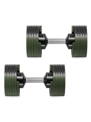 Nüobell 2-Piece Adjustable Weight Set/50 lbs. - Army Green - Army Green