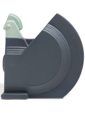 Nuove Forme Cock ceramic figure - Grey