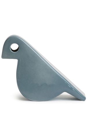 Nuove Forme decorative ceramic bird - Blue