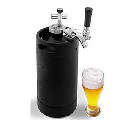 Nutrichef 128-oz Homebrew Mini Keg Beer Dispens er