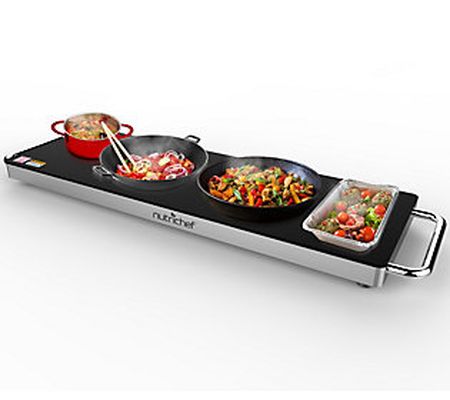 Nutrichef Nonstick Electric Food Warming Tray
