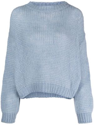 Nuur alpaca-blend knit jumper - Blue