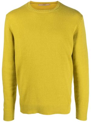 Nuur crew-neck knitted jumper - Yellow