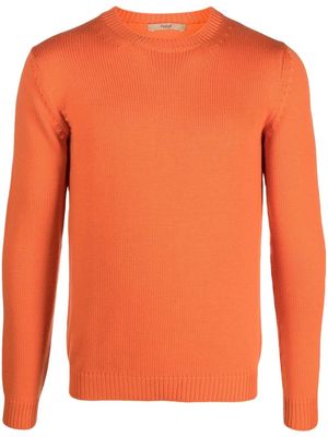 Nuur crew-neck wool jumper - Orange