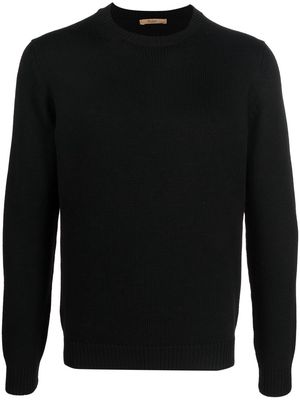 Nuur ribbed-knit wool jumper - Black