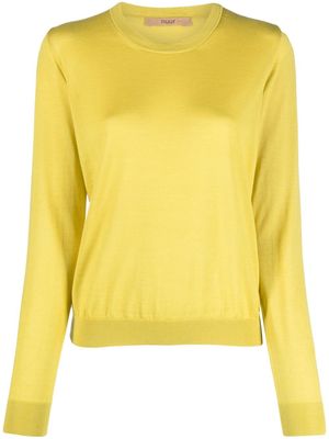 Nuur round-neck knit jumper - Yellow