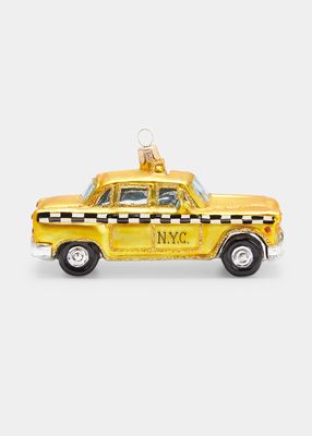 NY Taxi Christmas Ornament