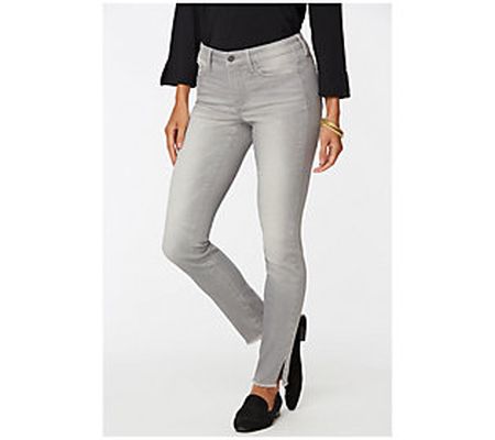 NYDJ Ami Skinny Jeans with Riveted Slits - Grac e
