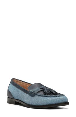 NYDJ Ariel Tassel Loafer in Denim