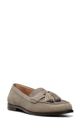 NYDJ Ariel Tassel Loafer in Taupe