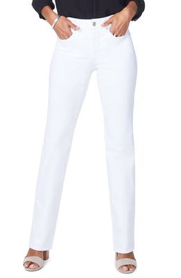 NYDJ Barbara Bootcut Jeans in Optic White