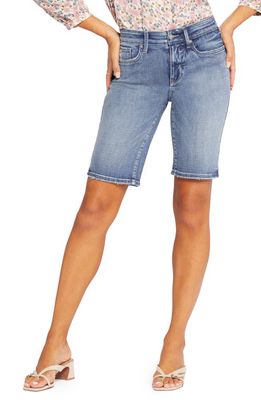 NYDJ Briella Denim Bermuda Shorts in Romance