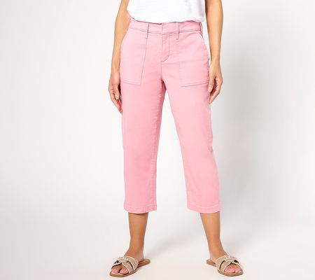 NYDJ Cropped Utility Pant - Coquette