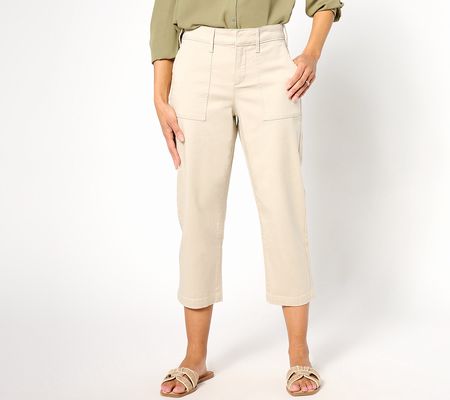 NYDJ Cropped Utility Pant - Feather