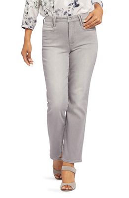 NYDJ High Waist Ankle Relaxed Straight Leg Jeans in Hamstead