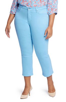 NYDJ Marilyn Ankle Straight Leg Jeans in Bluebell