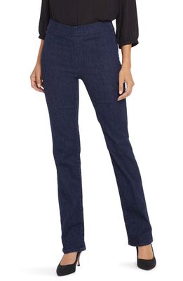 NYDJ Marilyn SpanSpring Pull-On Straight Leg Jeans in Langley