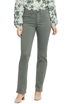 NYDJ Marilyn Straight Leg Jeans in Sage Leaf