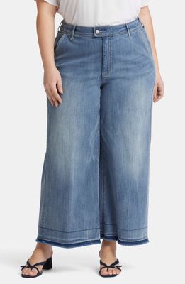 NYDJ Mona High Waist Ankle Wide Leg Trouser Jeans in State