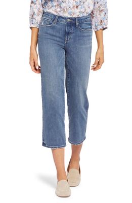 NYDJ Piper Cool Embrace Relaxed Crop Straight Leg Jeans in Romance