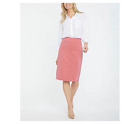 NYDJ Ponte Knit 5 Pocket Pull-On Skirt
