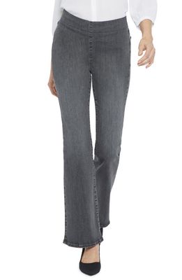 NYDJ SpanSpring™ Ava Daring Flare Pull-On Jeans in Graycliff