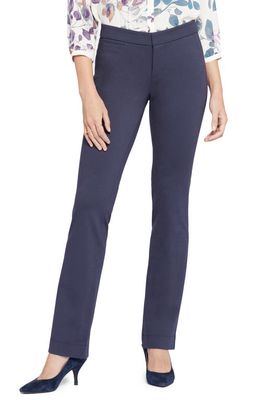 NYDJ Stretch Knit Trousers in Oxford Navy