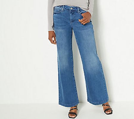 NYDJ Teresa Wide-Leg Jeans- Foundry