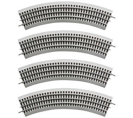 O-Gauge Four-Piece Curved Track Pack