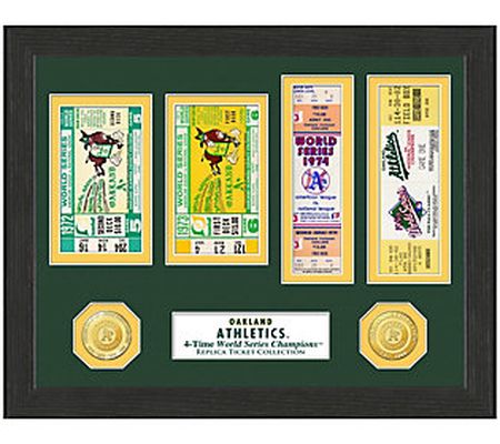 Oakland Athletics World Series Ticket Collectio n