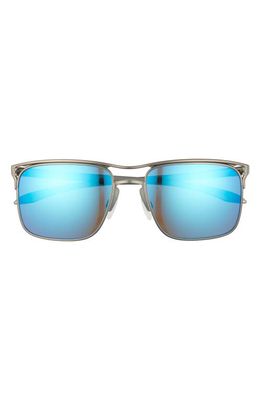 Oakley 56mm Square Polarized Sunglasses in Matte Grey