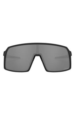 Oakley 60mm Wrap Shield Sunglasses in Black