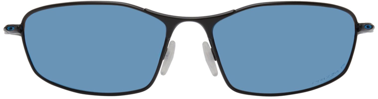 Oakley Black & Blue Whisker Sunglasses