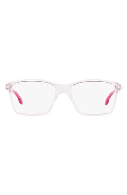 Oakley Cartwheel™ 51mm Rectangular Optical Glasses in Clear