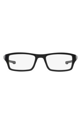 Oakley Chamfer&trade; 51mm Rectangular Optical Glasses in Black