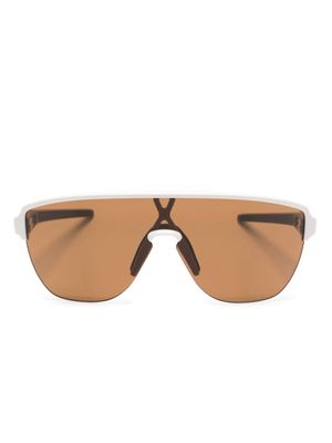 Oakley Corridor shield-frame sunglasses - White